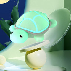 MeWaii® Squishy Silicone Cute Turtle LED Night Light - Perfect Gift for Kids and Girls