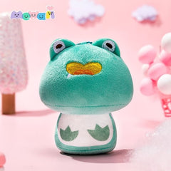 1 mini peluche champignon de 10,2 cm au hasard.