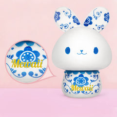 MeWaii® Mushroom Family Rabbit Kawaii Plush Pillow Squish Toy
