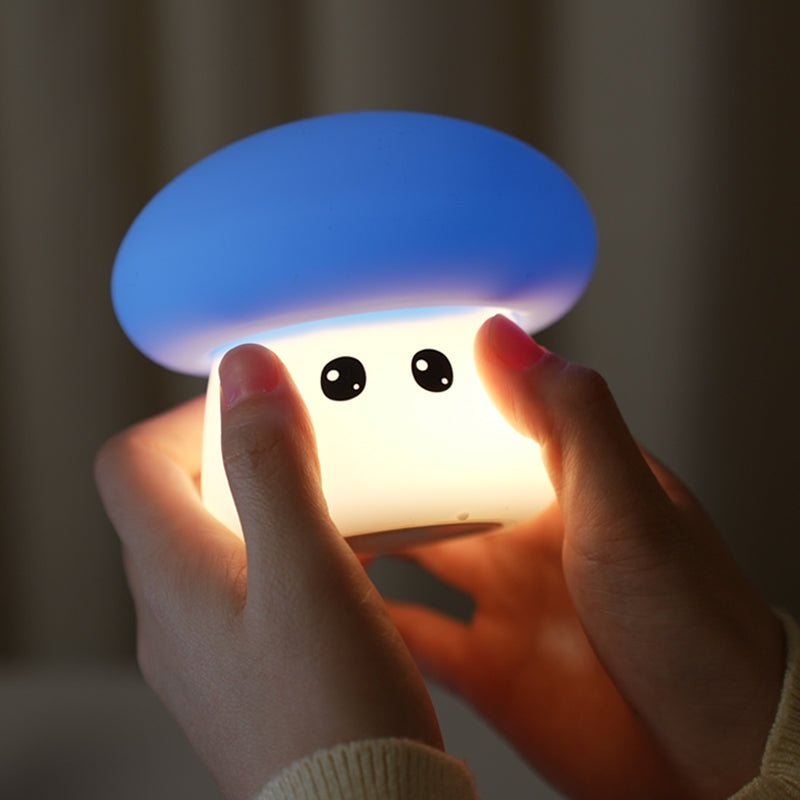 Mushroom Cute Glow Squishy Silicone Light Dual Mode Silicone Ambient Companion Perfect Gift