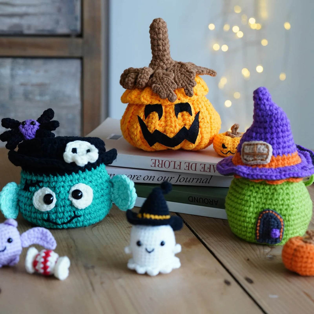 MeWaii® Crochet Kit For Beginners with Easy Peasy Yarn