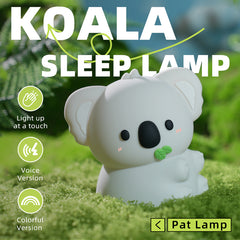 Huggwaii Squishy Silicone Koala LED Night Light - Perfect Gift for Kids and Girls