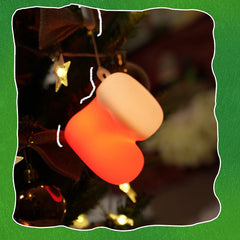 Set Christmas Edition Silicone Squishy Night Light Holiday Glow Gift-Ready Seasonal