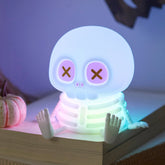 MeWaii Cute Skull Silicone Squishy Night Light - Perfect Gift for Friends