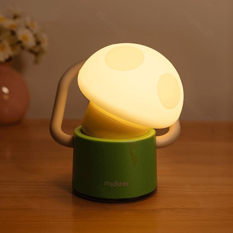 Mushroom Night Light Detachable Silicone Rotating Dimming Projection Mode Camping Flashlight Perftct Gift Mushroom Night Light Detachable Silicone Rotating Dimming Projection Mode Camping Flashlight Perftct Gift
