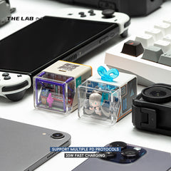 Chargeur rapide Cyberstore US 35 W, design amovible, type C, The Lab Gan