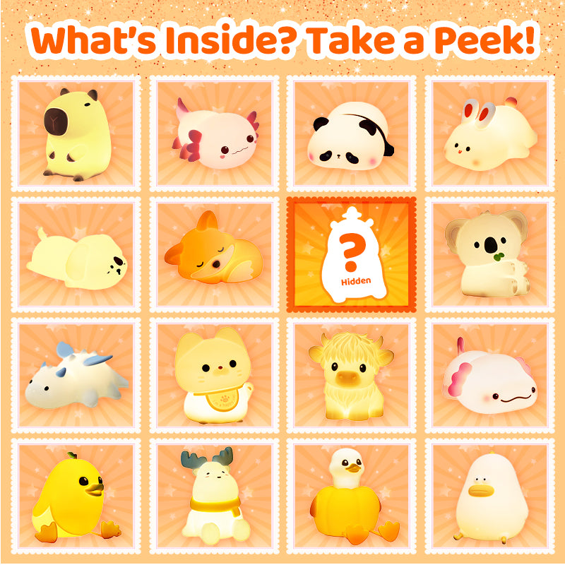 Time-Limited Half Price Mystery Night Light Box Limited Exclusive Try Your Luck Time-Limited Half Price Mystery Night Light Box Limited Exclusive Try Your Luck