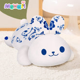 MeWaii® Cute Animal Lannie Rabbit Plush Pillow Kawaii Plushies Stuffed Toys Squishy Plushies Cuddle Body Pillow