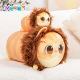 MeWaii® Fluffffy Family Cat with Lion Cat Stuffed Animal Kawaii Plush Pillow Squishy Toy