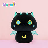 MeWaii® Mushroom Family Magic Cat Stuffed Animal Kawaii Plush Pillow Squishy Toy