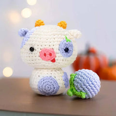 MeWaii® Crochet Kit For Beginners with Easy Peasy Yarn