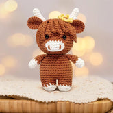 MeWaii® Crochet Humanoid Cattle Crochet Kit for Beginners with Easy Peasy Yarn