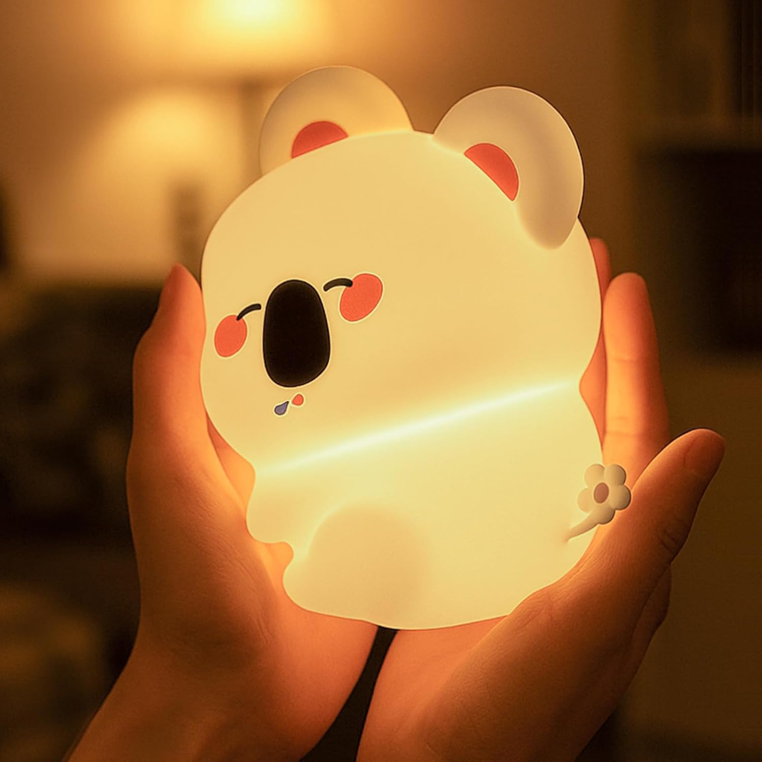 Huggwaii Koala Sleeping Silicone Squishy Night Light Cute Animal Lamp Perfect Gift Huggwaii Koala Sleeping Silicone Squishy Night Light Cute Animal Lamp Perfect Gift