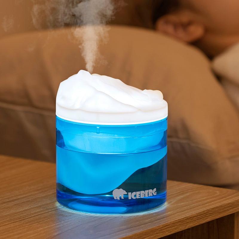 Glacier Humidifier Night Light - Perfect Gift for Kids and Girls Glacier Humidifier Night Light - Perfect Gift for Kids and Girls