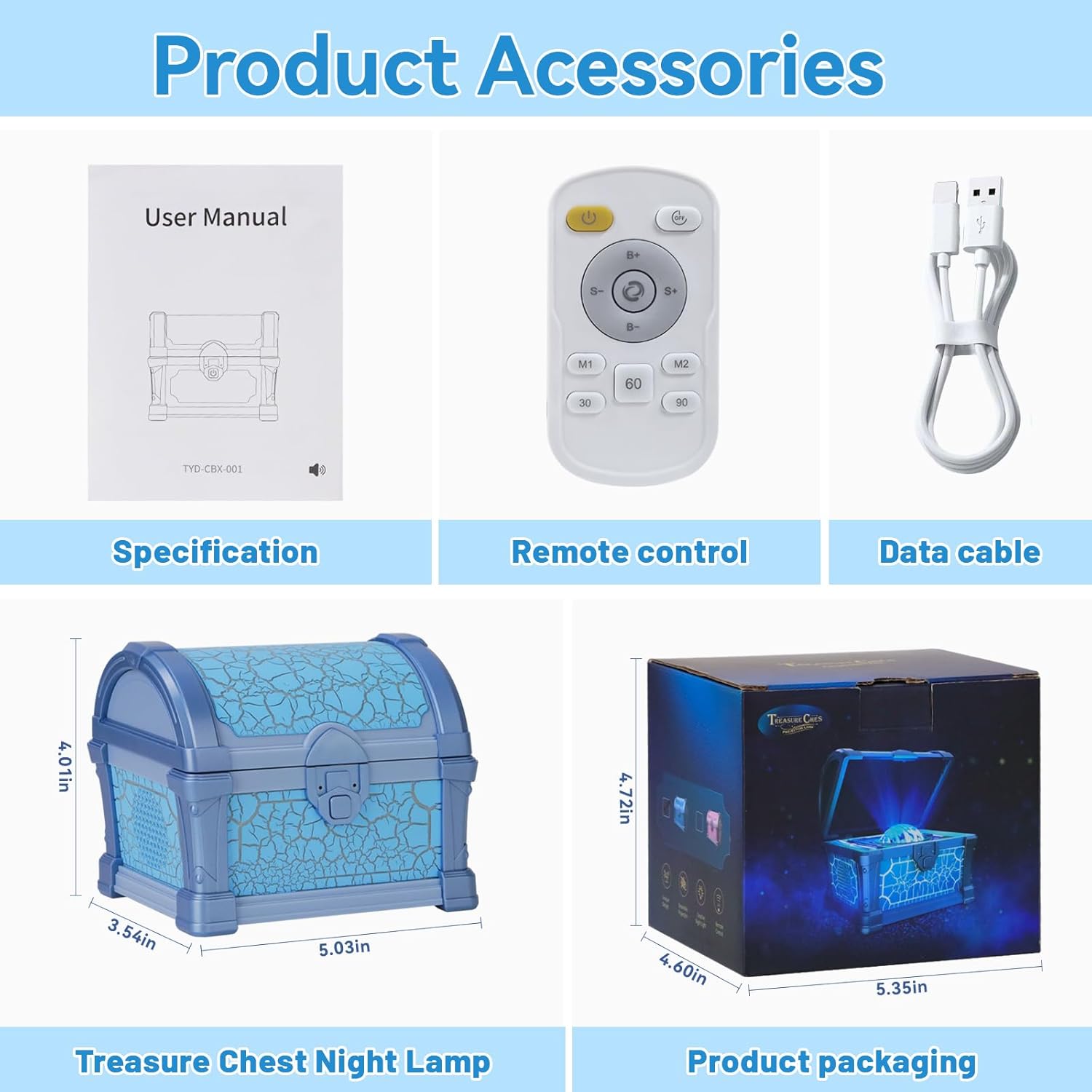 Retro Treasure Box Projection Light Bluetooth Speaker Mini Soundbox Bedroom Atmosphere Night Light Gift Retro Treasure Box Projection Light Bluetooth Speaker Mini Soundbox Bedroom Atmosphere Night Light Gift