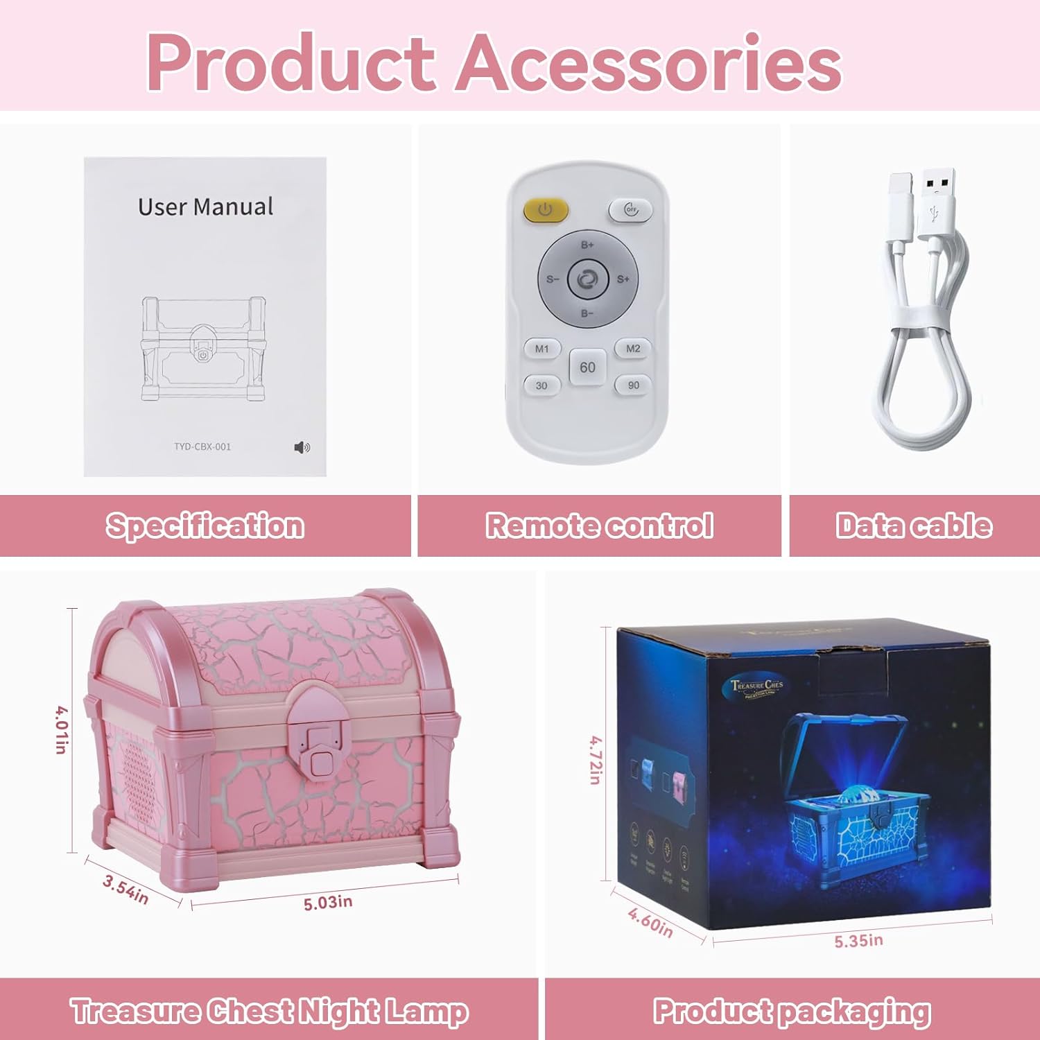 Retro Treasure Box Projection Light Bluetooth Speaker Mini Soundbox Bedroom Atmosphere Night Light Gift Retro Treasure Box Projection Light Bluetooth Speaker Mini Soundbox Bedroom Atmosphere Night Light Gift