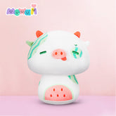 MeWaii® Mushroom Family Watermelon Cow Kawaii Plush Pillow Squish Toy