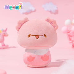 1 mini peluche champignon de 10,2 cm au hasard.
