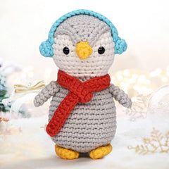 MeWaii® Crochet Original Designed Animal Crochet Kit for Beginners with Easy Peasy Yarn