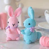 MeWaii® Crochet Bunny Crochet Kit For Beginners With Easy Peasy Yarn