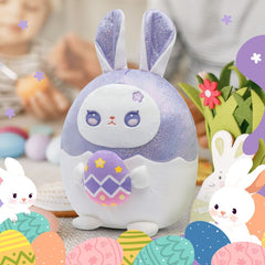 MeWaii® Stuffed Animal Kawaii Bunny/Rabbit Plush Pillow Squishy Toy With Hoodie