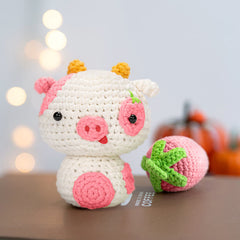 MeWaii® Crochet Kit For Beginners with Easy Peasy Yarn