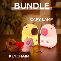 Capybara Tap Tap LED-Nachtlampe, tolles Geschenk für Babys und Mädchen