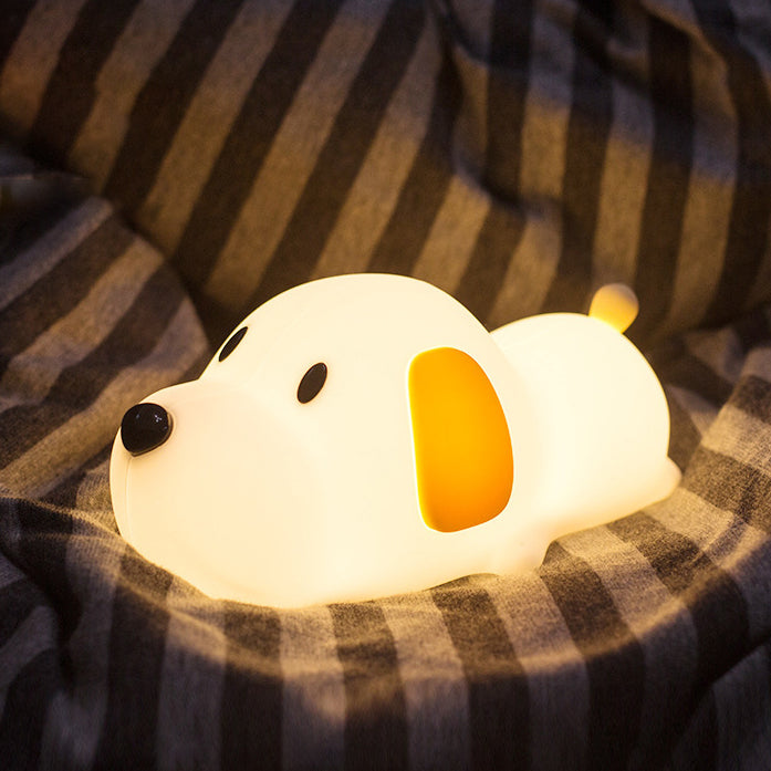 Puppy Silicone Squishy Night Light Gift Cute Droopy Ears and Cozy for Decor Perfect Gift