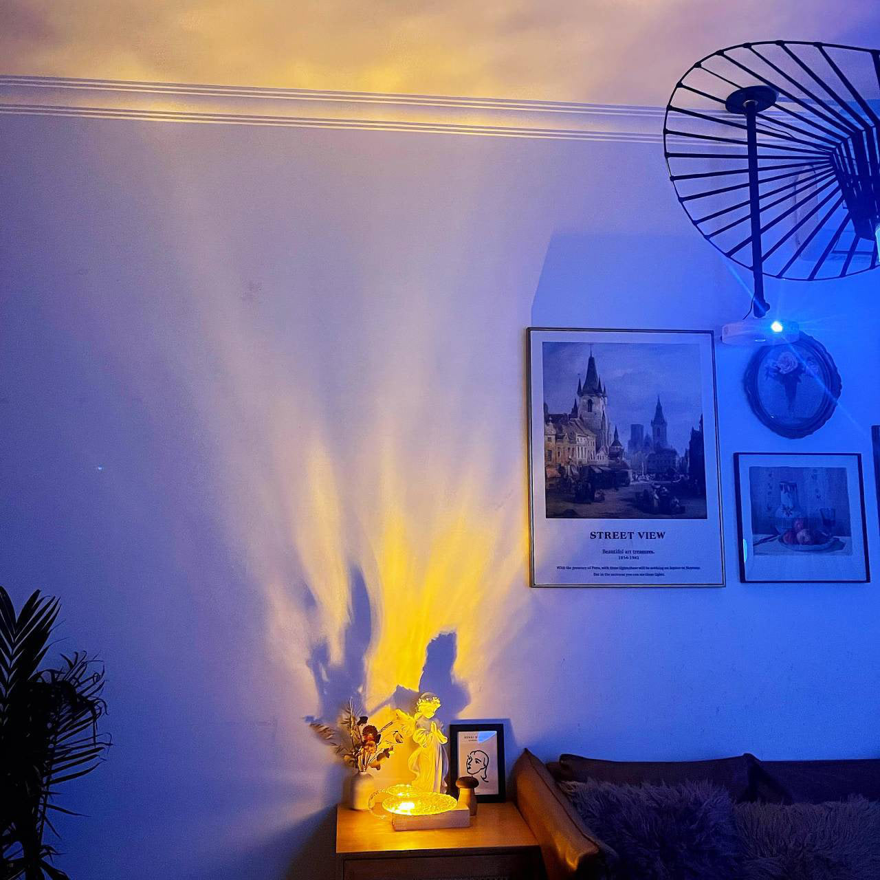 Water Ripple Ocean Dynamic Rotating Atmosphere Lamp Water Ripple Ocean Dynamic Rotating Atmosphere Lamp