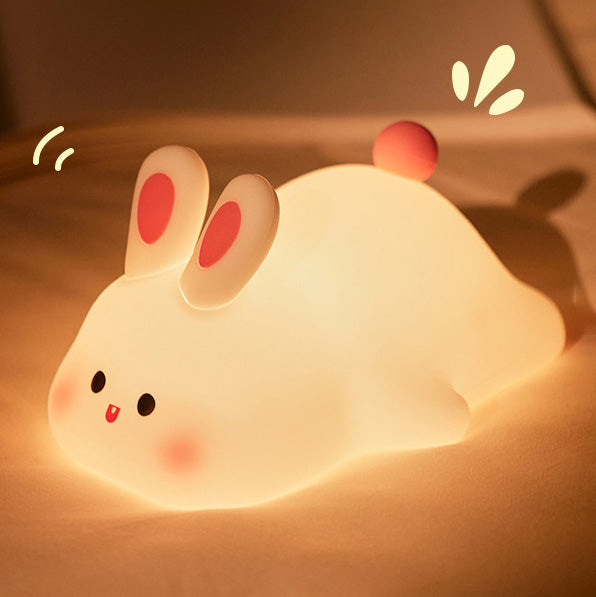 Lampe veilleuse LED en forme de lapin mignon Lampe veilleuse LED en forme de lapin mignon
