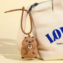 Huggwaii Otter Bubble Blowing Baby Squishy Silicone Night Light Soft Glow Adorable Funny Perfect for Gift