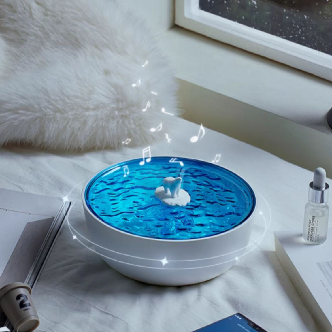 Polar Arctic Ocean Retro Bluetooth Record Player LED Night Light - Perfect Gift for Kids and Girls Polar Arctic Ocean Retro Bluetooth Record Player LED Night Light - Perfect Gift for Kids and Girls