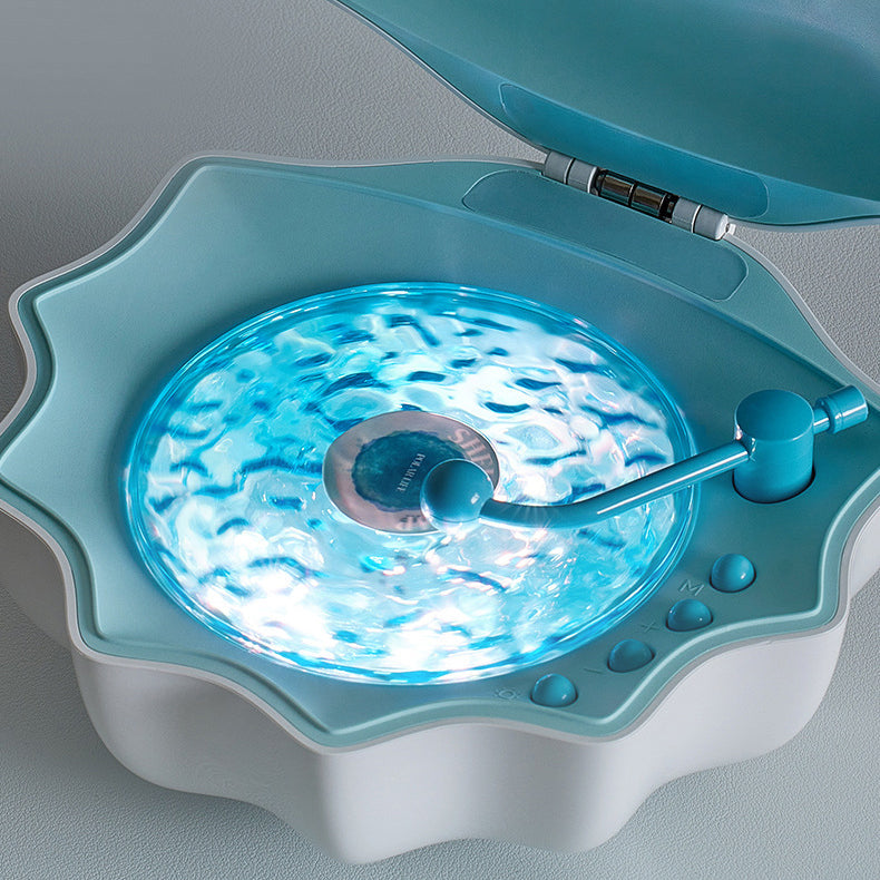 Shell Lamp Waves Retro Bluetooth Record Player LED Night Light - Perfect Gift for Kids and Girls Shell Lamp Waves Retro Bluetooth Record Player LED Night Light - Perfect Gift for Kids and Girls