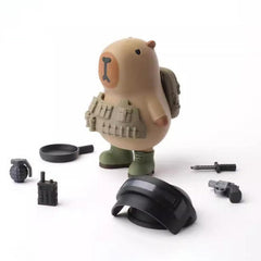 Magnetic Dolphin Capibalaka Doll Desktop Ornament 3d Printing Creative Interactive Desk Toy Decoration