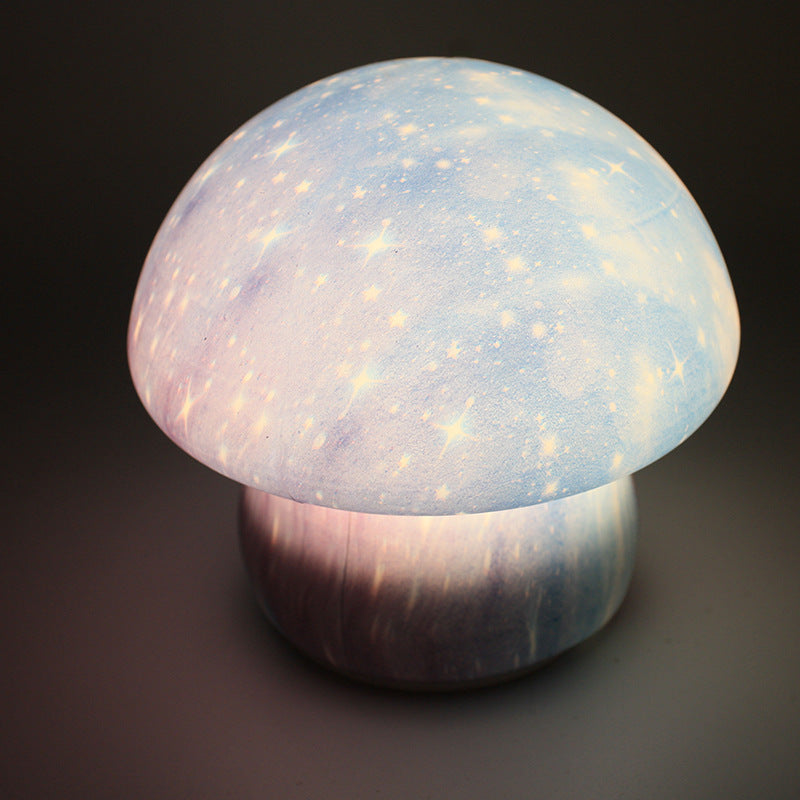 Squishy Silicone Starry Sky Mushroom LED Night Light - Perfect Gift for Kids and Girls Squishy Silicone Starry Sky Mushroom LED Night Light - Perfect Gift for Kids and Girls