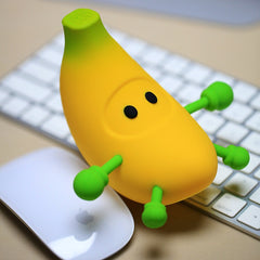 Veilleuse LED en silicone souple en forme de banane – Cadeau idéal pour les enfants et les filles