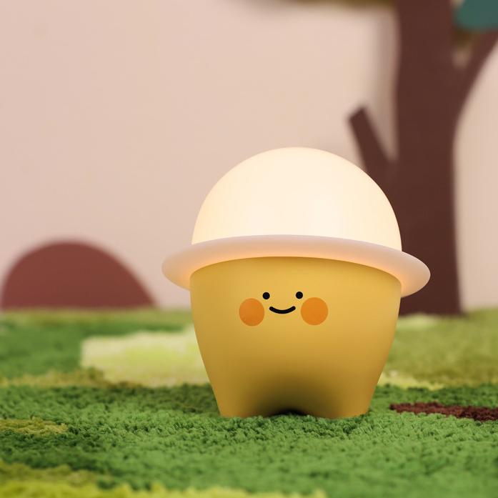 Veilleuse LED en silicone souple et moelleuse - Cadeau idéal pour les enfants et les filles