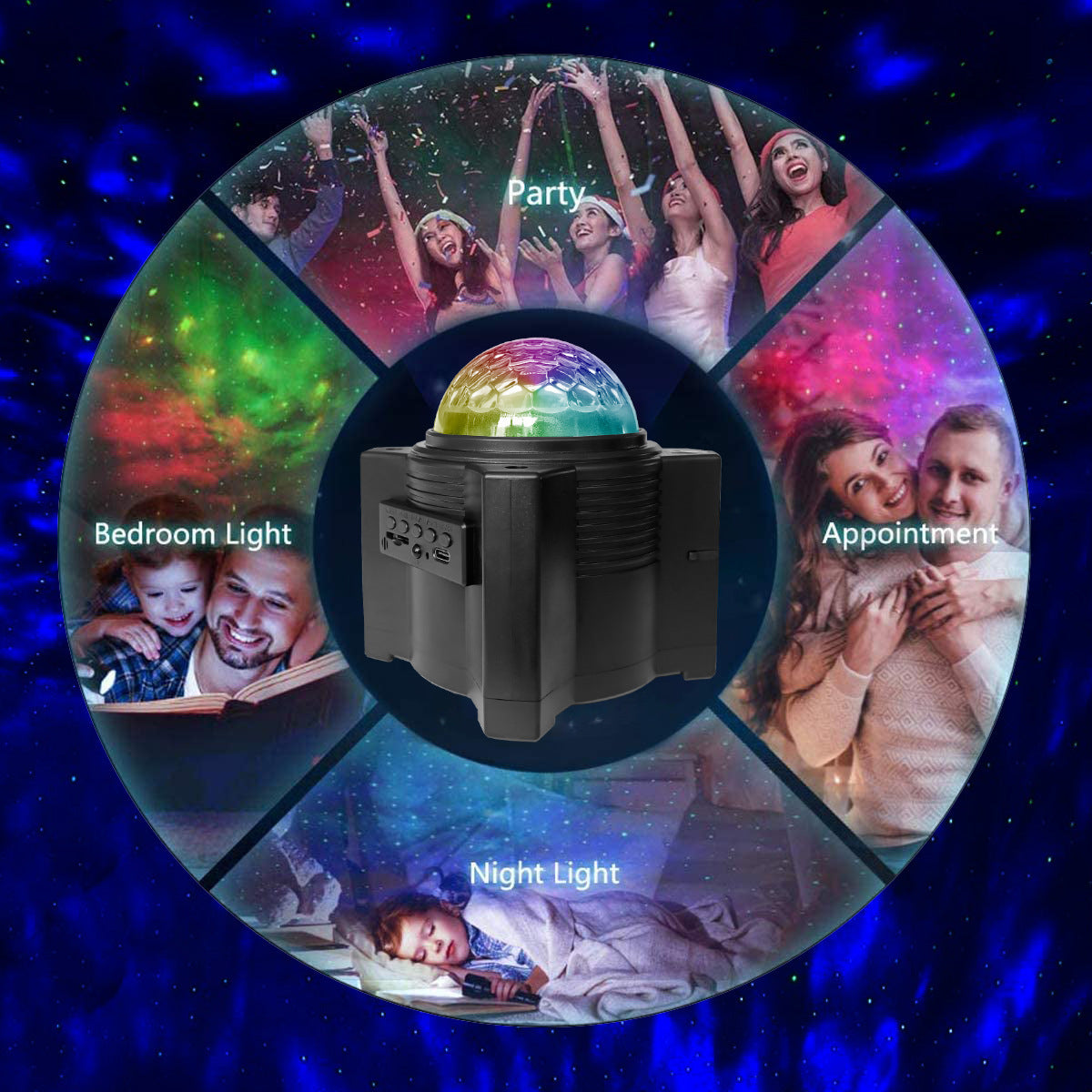 Starry Sky LED Projector Lamp Starry Sky LED Projector Lamp