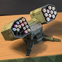 Battery Storage Box Missile Launcher – Tactical Power Storage