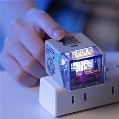 Chargeur rapide Cyberstore US 35 W, design amovible, type C, The Lab Gan