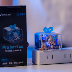 Chargeur rapide Cyberstore US 35 W, design amovible, type C, The Lab Gan