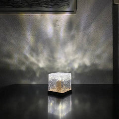 Dynamic Shadow Water Pattern Rotating Atmosphere Night Light