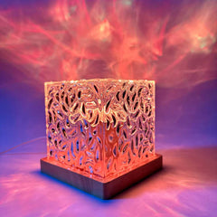 Dynamic Shadow Water Pattern Rotating Atmosphere Night Light