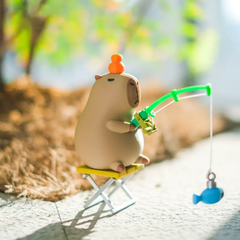 Magnetic Dolphin Capibalaka Doll Desktop Ornament 3d Printing Creative Interactive Desk Toy Decoration