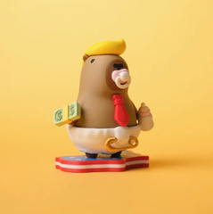 Magnetic Dolphin Capibalaka Doll Desktop Ornament 3d Printing Creative Interactive Desk Toy Decoration