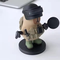 Magnetic Dolphin Capibalaka Doll Desktop Ornament 3d Printing Creative Interactive Desk Toy Decoration