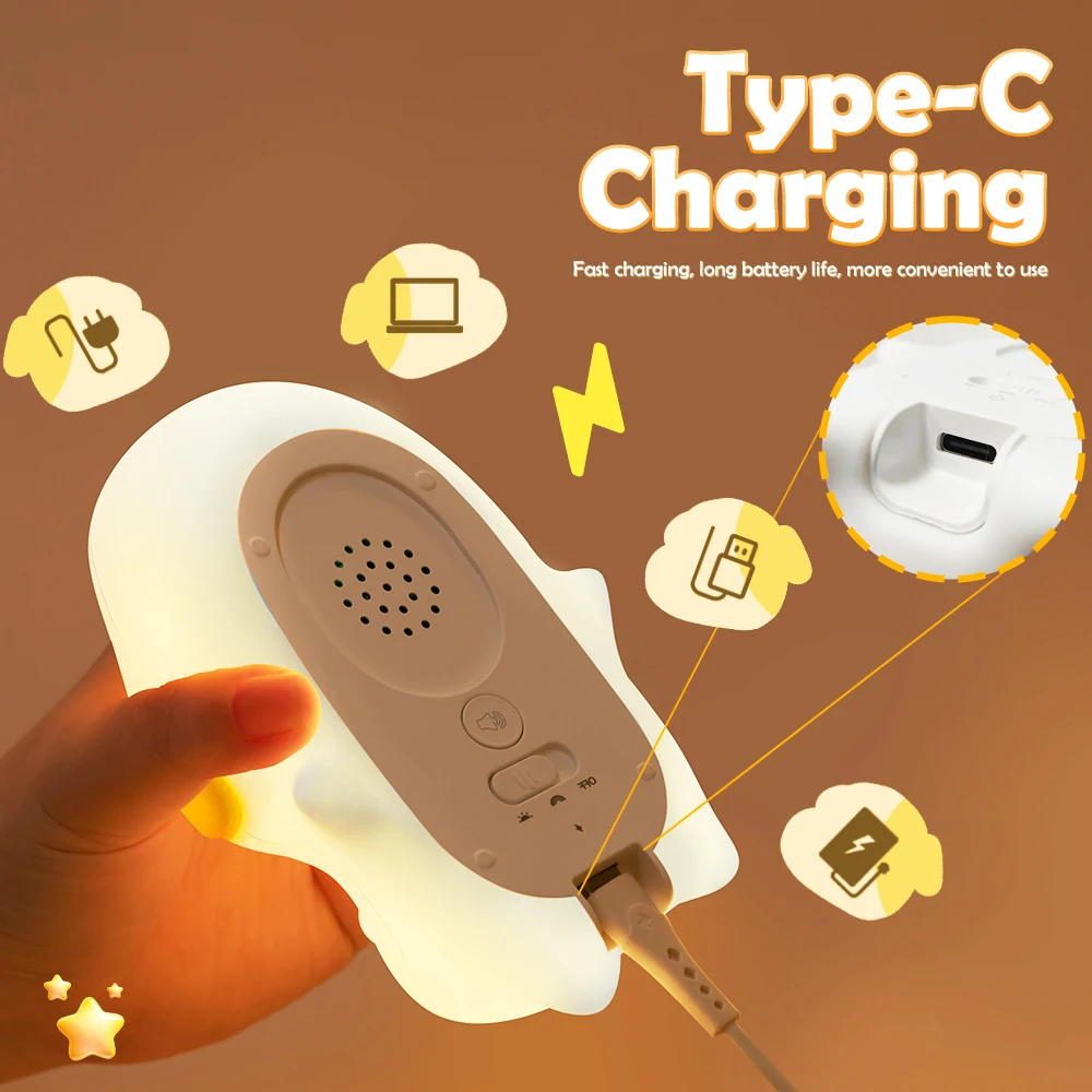 Puppy Silicone Squishy Night Light Gift Cute Droopy Ears and Cozy for Decor Perfect Gift Puppy Silicone Squishy Night Light Gift Cute Droopy Ears and Cozy for Decor Perfect Gift