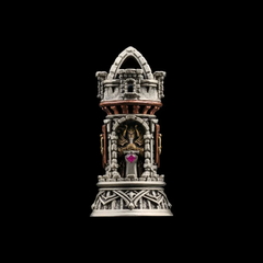 Medieval Guardian Pendant – Dual-Sided Rotating Warrior Pendant