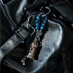 Medieval Guardian Pendant – Dual-Sided Rotating Warrior Pendant