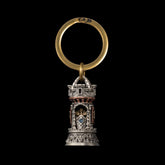 Medieval Guardian Pendant – Dual-Sided Rotating Warrior Pendant